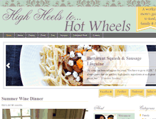 Tablet Screenshot of highheelstohotwheels.com